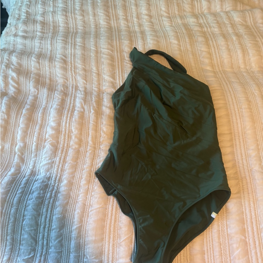 Summersalt Green One Piece Swimsuit Classic Design